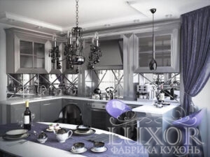 Дизайн кухни в стиле арт-деко с фото в интерьере