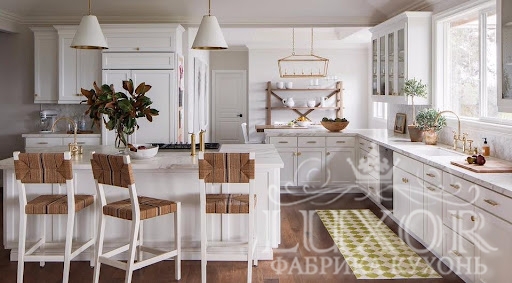 Интерьер кухни-гостиной в современном стиле с фото - статья Carte Blanche